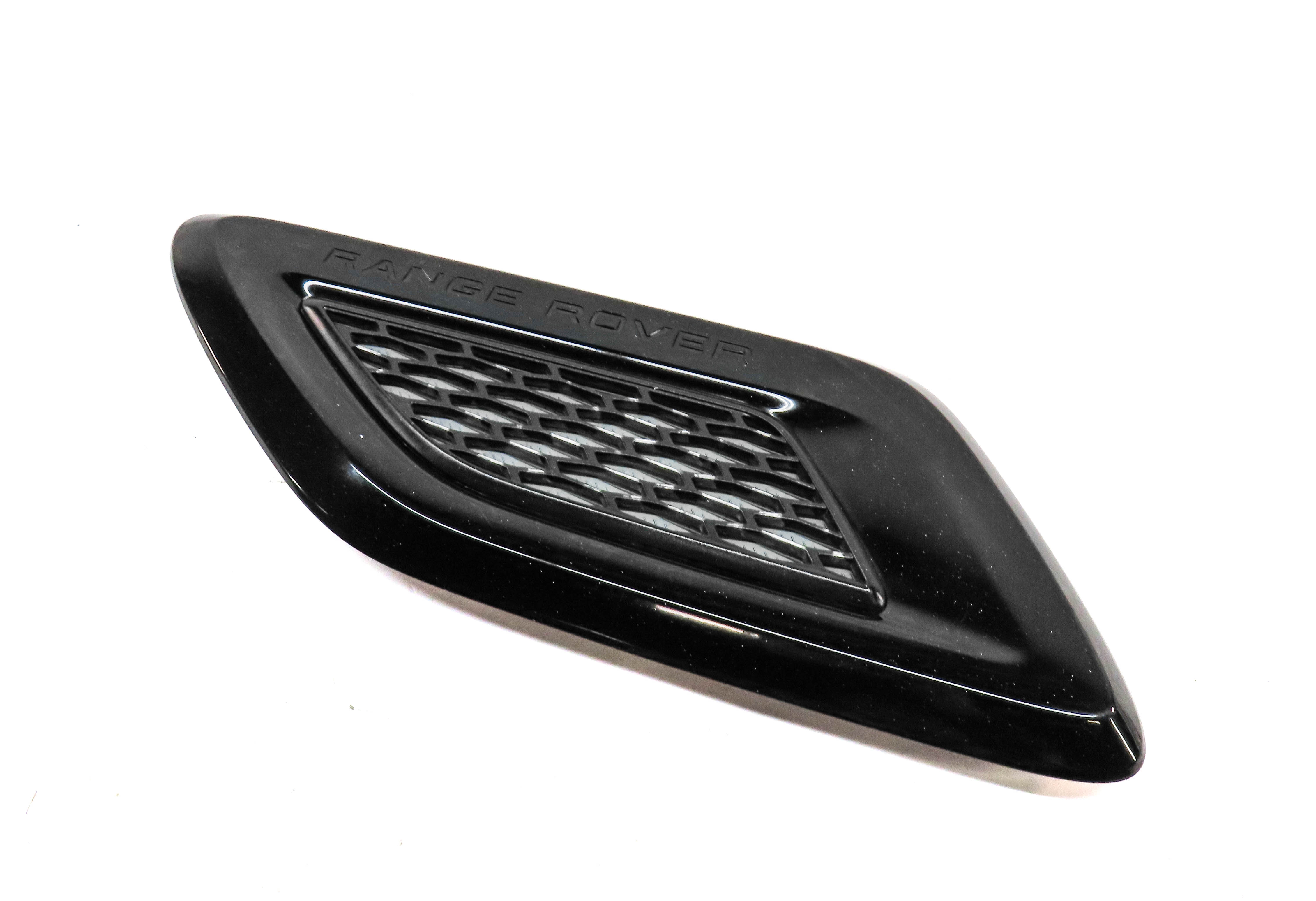 2015 RANGE ROVER SPORT (L494) FRONT LEFT DRIVER HOOD GRILLE VENT TRIM — exact item pictured